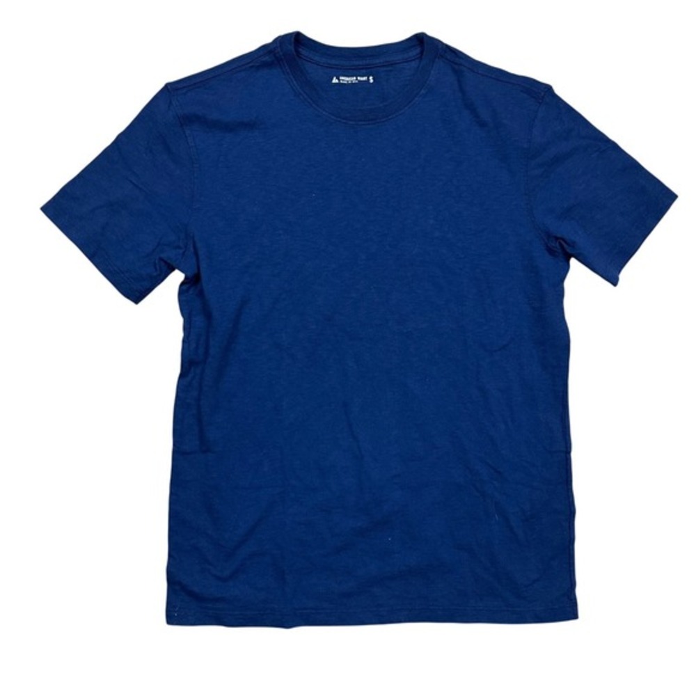 NWOT American Giant Men's S Premium Slub Crew Tee Navy Blue Short Sleeve‎